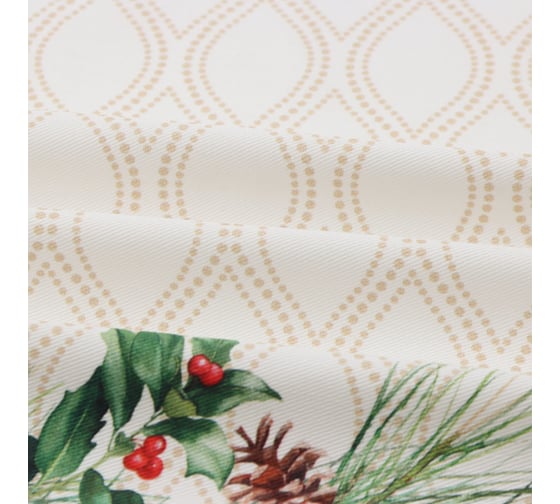 Фартук Этель "Christmas wreath" 60x70 см, 100% хлопок, саржа 190 г/м2 10658947