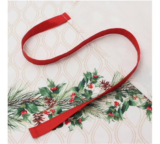 Фартук Этель "Christmas wreath" 60x70 см, 100% хлопок, саржа 190 г/м2 10658947