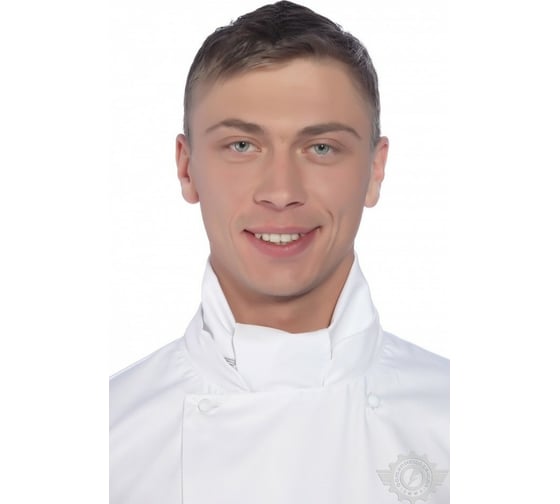 Поварская двубортная куртка СОЮЗСПЕЦОДЕЖДА Люкс, белая, р. 40-42, рост 170-176 2000000000664