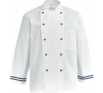 Поварская куртка СОЮЗСПЕЦОДЕЖДА Люкс белая, р. 52-54, рост 182-188 2000000000572