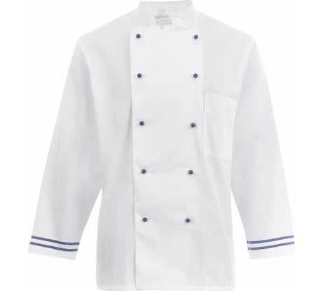 Поварская куртка СОЮЗСПЕЦОДЕЖДА Люкс-Лайт синяя полоска, р. 44-46, рост 170-176 2200000081315