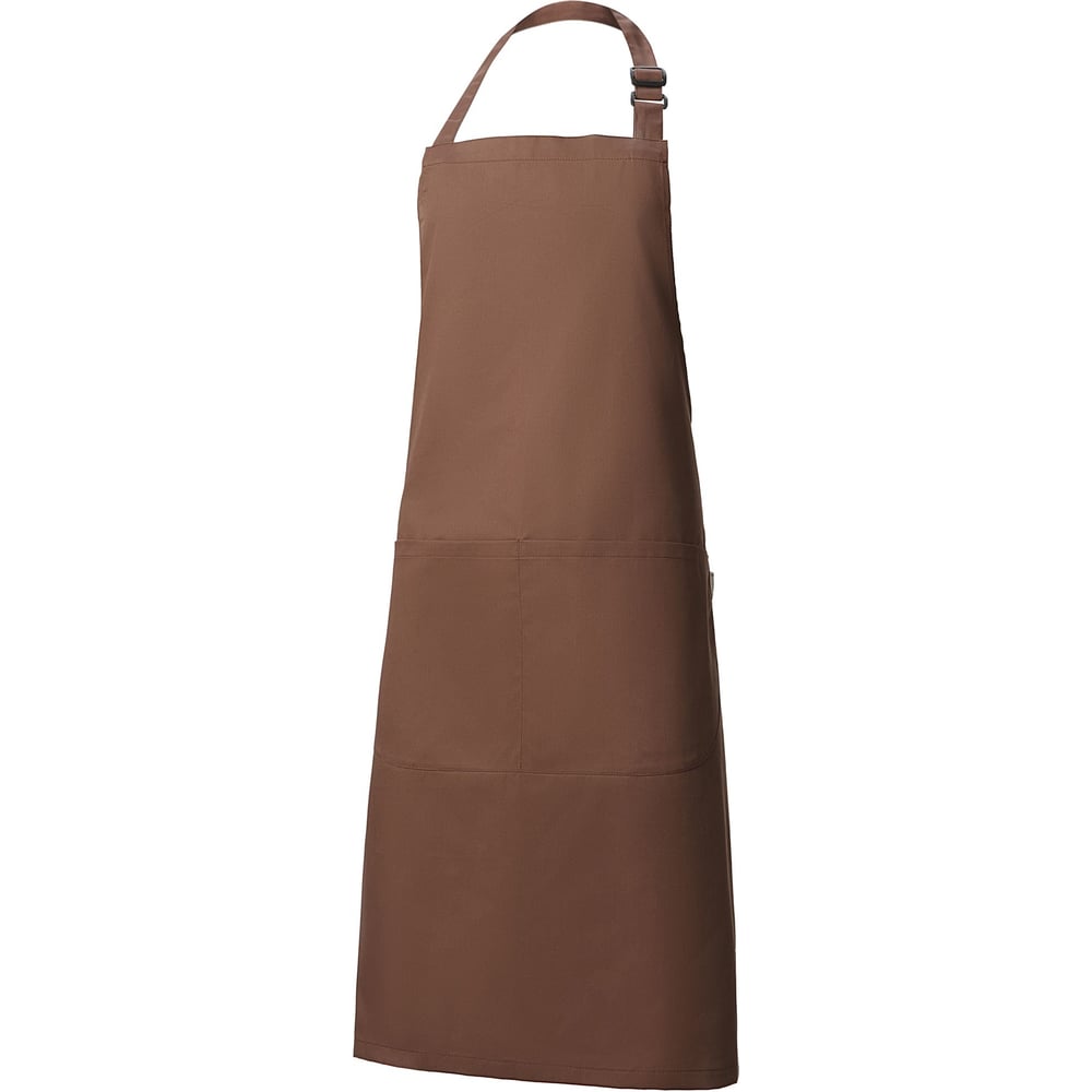 Фартук СОЮЗСПЕЦОДЕЖДА BARISTA, с нагрудником, темно-коричневый, б/р ...