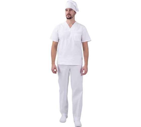 Костюм ГК Спецобъединение ПЕКАРЯ, мужской (136-140, 182-188), компл, Кос 024/136/182