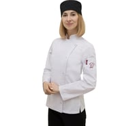 Женский китель повара Tekca Line Грейс белый, размер 56-58, рост 170-176 2000000116105