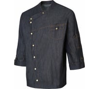 Поварской мужской китель СОЮЗСПЕЦОДЕЖДА РИСТРЕТТО ШЕФ, джинс, темно-синий, р. 56-58 2000000179407