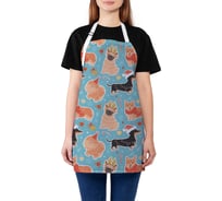 Кухонный фартук JOYARTY Собачья вечеринка, универсальный размер для женщин и мужчин ap_419850