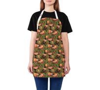 Кухонный фартук JOYARTY Праздничные мандарины, универсальный размер для женщин и мужчин ap_185486
