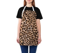 Кухонный фартук JOYARTY Расцветка леопарда, универсальный размер для женщин и мужчин ap_209440