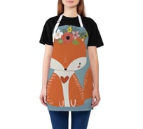 Кухонный фартук JOYARTY Скромная лисичка, универсальный размер для женщин и мужчин ap_378476