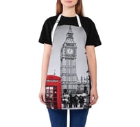 Кухонный фартук JOYARTY Звонок из Лондона, универсальный размер для женщин и мужчин ap_14654