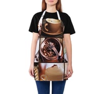 Кухонный фартук JOYARTY Кофейная зона, универсальный размер для женщин и мужчин ap_378768