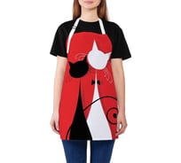 Кухонный фартук JOYARTY Кошачье свидание, универсальный размер для женщин и мужчин ap_33480