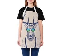 Кухонный фартук JOYARTY Стильный лось, универсальный размер для женщин и мужчин ap_17523