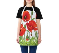 Кухонный фартук JOYARTY Ароматные маки, универсальный размер для женщин и мужчин ap_11353