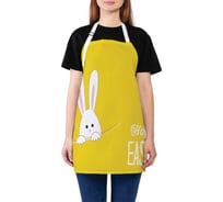 Кухонный фартук JOYARTY Пасхальный кролик, универсальный размер для женщин и мужчин ap_17404