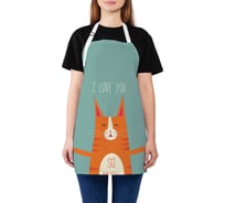 Кухонный фартук JOYARTY Любовь без границ, универсальный размер для женщин и мужчин ap_91995