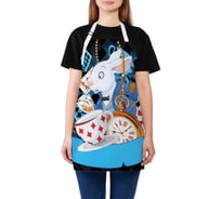 Кухонный фартук JOYARTY Кролик паникует, универсальный размер для женщин и мужчин ap_14088