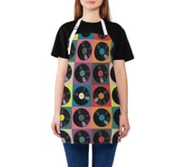 Кухонный фартук JOYARTY Виниловые пластинки, универсальный размер для женщин и мужчин ap_340896