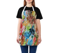 Кухонный фартук JOYARTY Хаотический раскрас, универсальный размер для женщин и мужчин ap_3489
