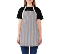 Кухонный фартук JOYARTY Волнистое сочетание, универсальный размер для женщин и мужчин ap_28242