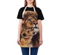 Кухонный фартук JOYARTY Львиный наследник, универсальный размер для женщин и мужчин ap_12708