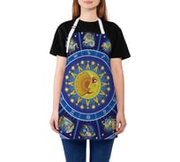 Кухонный фартук JOYARTY звездные созвездия, универсальный размер для женщин и мужчин ap_13343