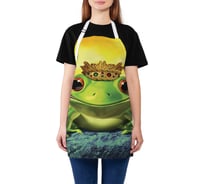 Кухонный фартук JOYARTY Королева лягушка, универсальный размер для женщин и мужчин ap_15257