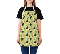 Кухонный фартук JOYARTY Зеленый авокадо, универсальный размер для женщин и мужчин ap_66835