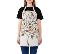 Кухонный фартук JOYARTY Птичьи ягоды, универсальный размер для женщин и мужчин ap_4304