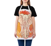 Кухонный фартук JOYARTY Добрый слон, универсальный размер для женщин и мужчин ap_13716
