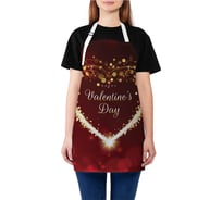 Кухонный фартук JOYARTY Сияние сердца, универсальный размер для женщин и мужчин ap_422690