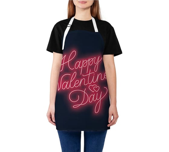 Кухонный фартук JOYARTY Valentine's Day, универсальный размер для женщин и мужчин ap_422641