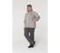 Поварской женский китель СОЮЗСПЕЦОДЕЖДА ристретто шеф лайт, светло-серый, р.54-56 2000000240251 2