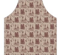 Кухонный фартук JOYARTY Парижское настроение, универсальный размер для женщин и мужчин ap_423752