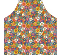 Кухонный фартук JOYARTY Поле улыбок, универсальный размер для женщин и мужчин ap_423883