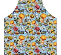 Кухонный фартук JOYARTY BAM BOOM, универсальный размер для женщин и мужчин ap_423740