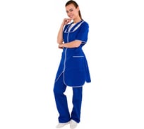 Женский халат ФАКЕЛ Сакура, васильковый, р.44 52983000.002