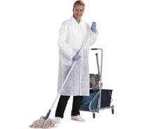 Полипропиленовый халат Delta Plus BLOUSPO, белый, р.XXL BLOUSPOXX