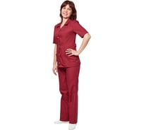 Женский костюм для горничных и уборщиц ООО Комус у12-кбр бордо, размер 44-46, рост 158-164 661154