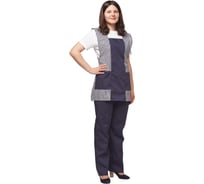 Костюм для горничных и уборщиц ООО Комус у08-сбр синий, размер 60-62, рост 170-176 292984