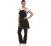 Фартук-сарафан Факел Лепесток тк.Габардин, коричневый бежевый 87480015