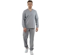 Мужской костюм ГК Спецобъединение МАРТ ХАССП от ОПЗ (блуза, брюки), серый (152-156, 182-188), Кос 023/152/182