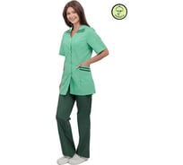 Костюм женский URSUS "Сфера" мятный с темно-зеленым ТОР527-120/60-62, 170-176