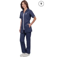 Костюм женский URSUS "Глория 2" темно-синий с белым ТОР526-2-340/52-54, 170-176