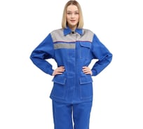 Костюм женский URSUS "Сфера" светло-голубой с темно-синим ТОР527-090/52-54, 158-164