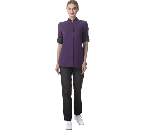 Женская блуза Авангард. Профессиональная экипировка Панини, цвет лиловый, р.104-108, рост 170-176 522400 1