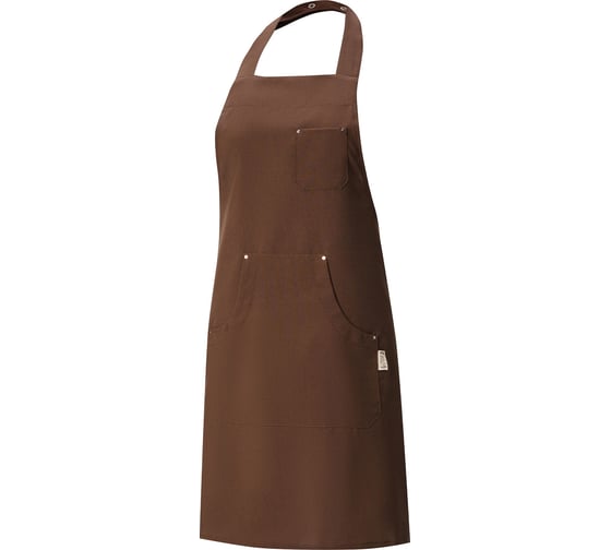 Фартук с нагрудником СОЮЗСПЕЦОДЕЖДА IRMA коричневый, б/р 2000000094434 1