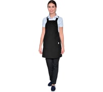 Фартук с нагрудником СОЮЗСПЕЦОДЕЖДА IRMA черный, б/р 2000000081779