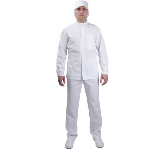 Костюм ГК Спецобъединение АПРЕЛЬ ХАССП белый Кос 031/104/182 1
