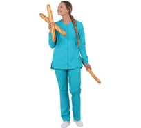 Костюм ГК Спецобъединение МАЙЯ ХАССП бирюза (128-132, 182-188) Кос 856/128/182